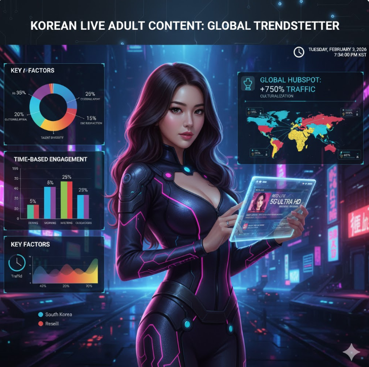 데이터 기반 시장 분석: 글로벌 트래픽 지도와 시간대별 참여도 차트는 한국 콘텐츠가 전 세계적으로 높은 도달율을 기록하며 시장 규모를 확장하고 있음을 입증합니다. 데이터 기반 시장 분석: 글로벌 트래픽 지도와 시간대별 참여도 차트는 한국 콘텐츠가 전 세계적으로 높은 도달율을 기록하며 시장 규모를 확장하고 있음을 입증합니다.