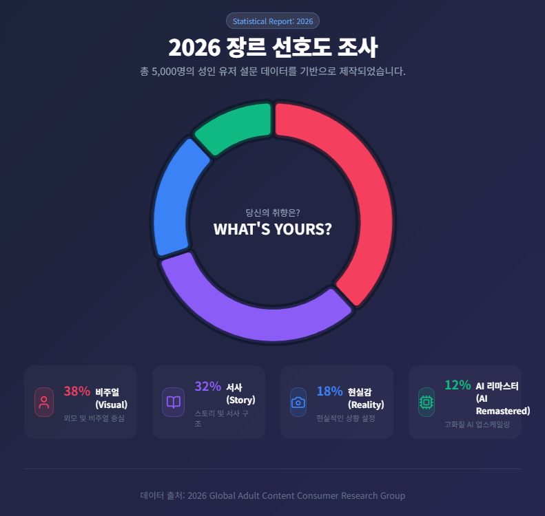 2026 장르 선호도 조사 2026 장르 선호도 조사